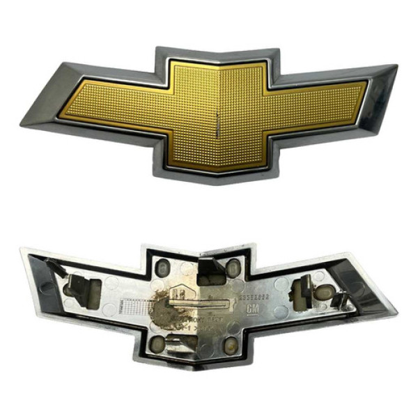 Emblema Dianteiro Grade Chevrolet Cruze 2016 2019 | 23382552 Dourado