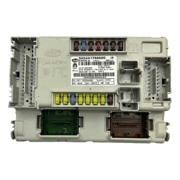 Caixa Fusível Bcm Fiat Cronos 1.8 16v 2018 | 503441780605