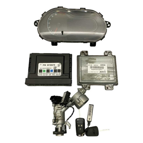 Kit Code Módulo Injeção Chevrolet Onix 1.4 2016 Manual