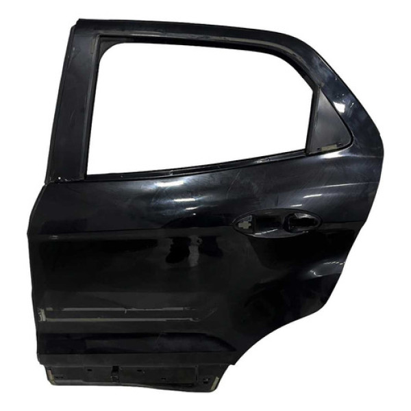 Porta Traseira Esquerda Ford Ecosport 2015 2020 Preto Traseira Esquerda