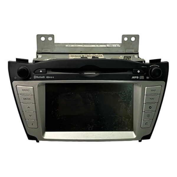 Rádio Cd Player Bluetooth Hyundai Ix35 2010 2013 Preto/prata