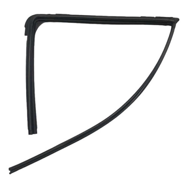 Borracha Guarnição Vidro Porta Traseira Esquerda Kicks 2023 Preto