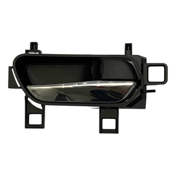 Maçaneta Interna Dianteira Direita Nissan Kicks 2018 2019 Preto Dianteira