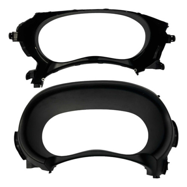 Acabamento Painel Nissan Kicks 1.6 2019 2023 | 682405ra0a Liso Preto