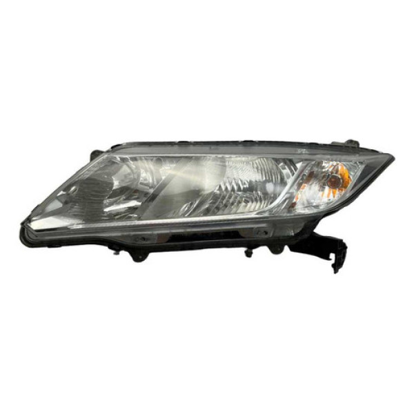 Farol Esquerdo Honda City 2015 2018 Detalhe Transparente