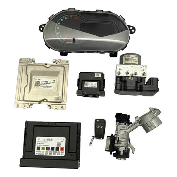 Kit Code Módulo Injeção Chevrolet Ônix 1.4 Automático 17/18