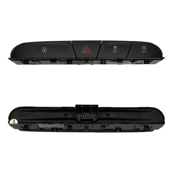 Conjunto Botões Pisca Alerta Chevrolet Tracker 2021 26249932 Preto