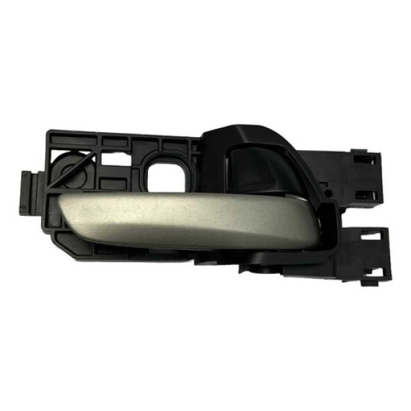 Maçaneta Interna Dianteira Direita Honda Fit 2015 Detalhe Prata Dianteira