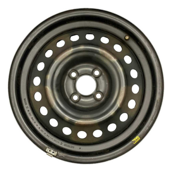Roda Ferro Aro 16 4 Furos Nissan Kicks 2017 2022 Preto