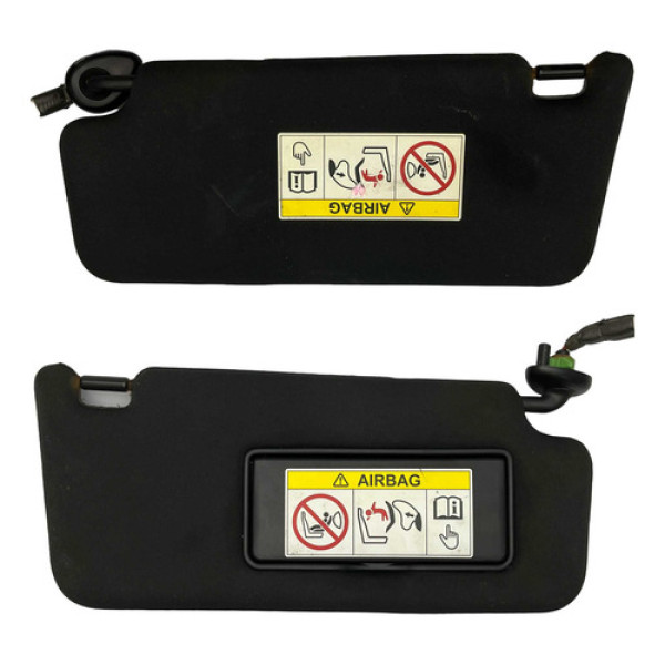 Quebra Sol Lado Direito C Espelho Luz Honda Civic G10 2018