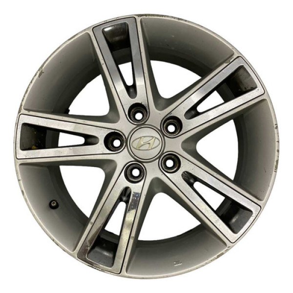 Roda Liga Leve Aro 17 5 Furos Hyundai I30 2009 2012 Cinza