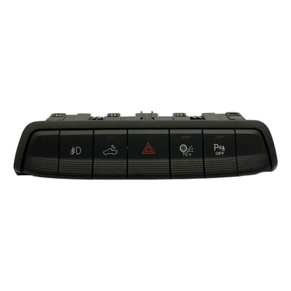  Botão Pisca Alerta Central Fiat Strada Freedom 2021 2022 Preto