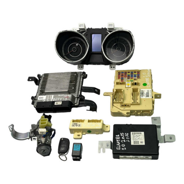 Kit Módulo Injeção Hyundai Elantra 2.0 2015 2016 391522ema4