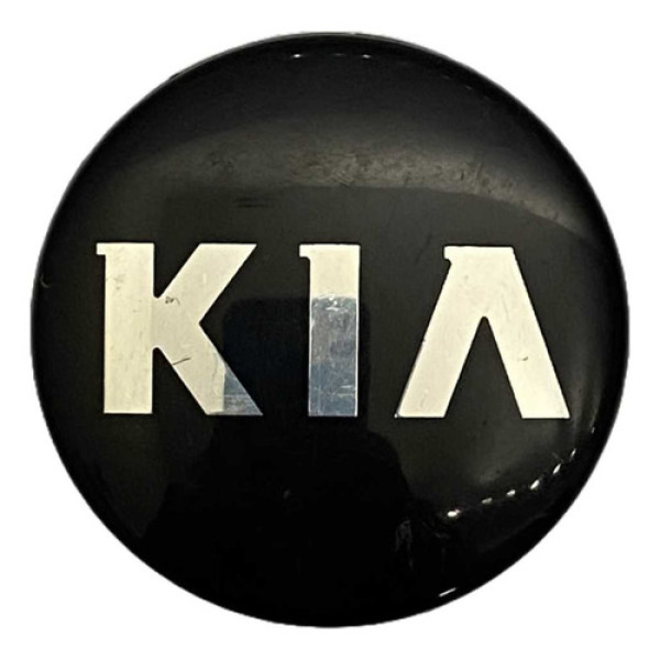  Emblema Calota Central Roda Sportage 2018 2019 2020 2021 Cinza