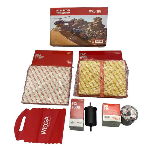 Kit Filtros Troca Completa Wega Polo Tsi Comfortline 2018