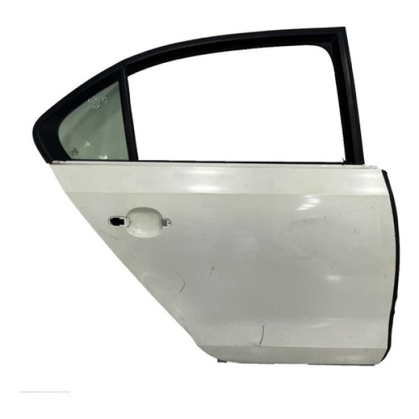 Porta Traseira Direita Volkswagen Jetta 2011 2014 Branco Direita Traseira