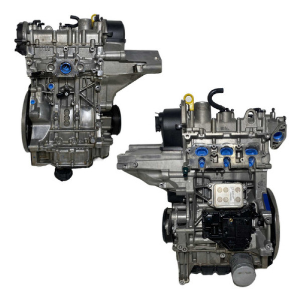 Motor Parcial Vw T-cross Nivus Polo Virtus 1.0 Tsi 2020 Cinza