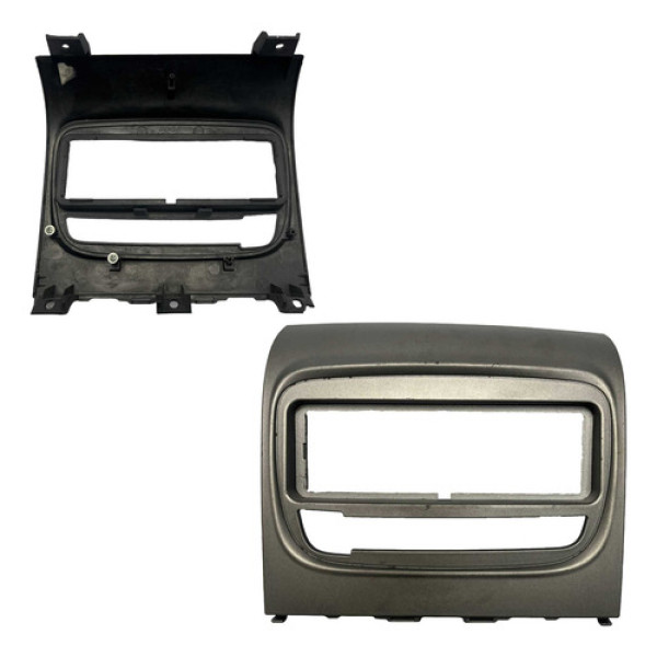 Moldura Painel Central Idea Atractive 2013 2016 Prata