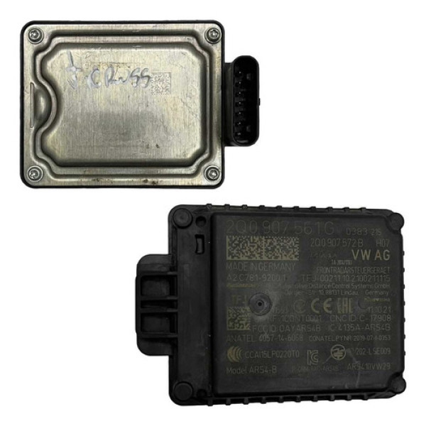 Módulo Comando Acc Radar Volkswagen Nivus Taos T-cross 2022 