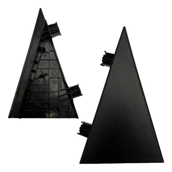 Acabamento Externo Porta Traseira Direita Tracker 2021/2023 Traseira Direita Preto