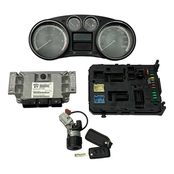 Kit Módulo Injeção Peugeot 408 2.0 16v 2018 2019 Iaw6kpccmm