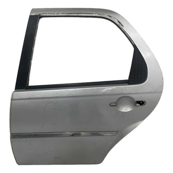 Porta Traseira Esquerda Fiat Siena 2004 2012 Traseira Esquerda Cinza-escuro