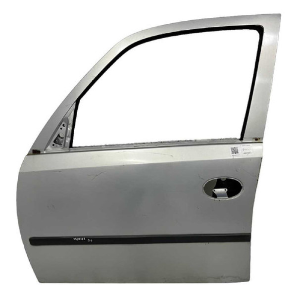 Porta Motorista Chevrolet Meriva 2003 2012 Dianteira Esquerda Cinza