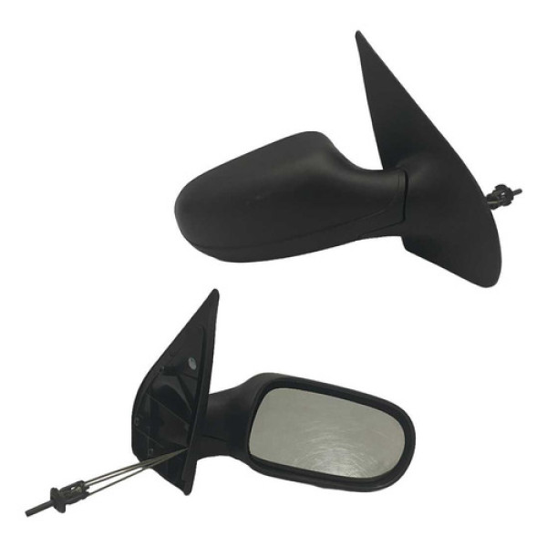Retrovisor Paralelo Manual Direito Palio Siena 2010 Preto