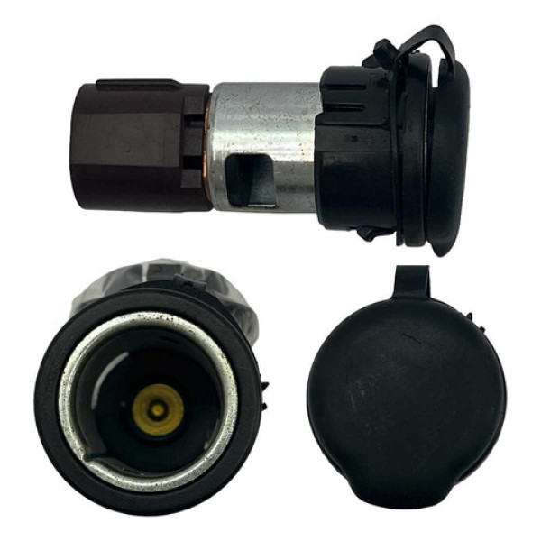 Tomada 12v Chevrolet Onix 1.0 4cc 2018 2019 Preto