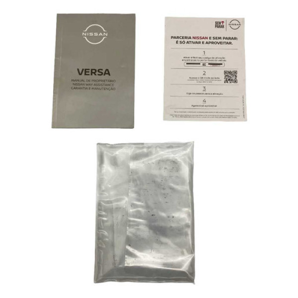 Manual Proprietário Nissan Versa Sense 1.6 2024 2025