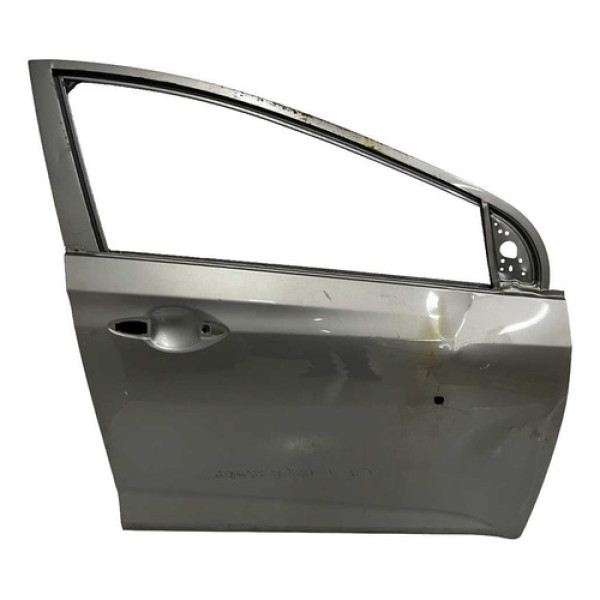 Porta Dianteira Direita Hyundai Hb20 2013 2019 Detalhe Traseira Direita Prata