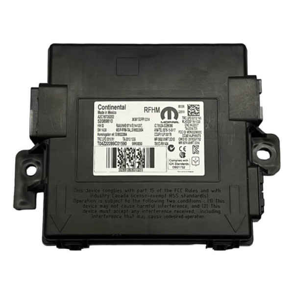 Módulo Central Pressão Pneus Fiat Toro 2017 2022