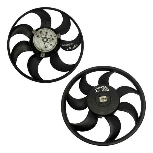 Eletroventilador Ventoinha Radiador Sandero Logan 1.0 2012 
