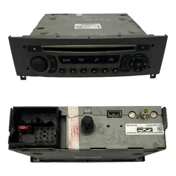 Rádio Cd Player Mp3 Peugeot 408 2009 2016 | 98030229x4