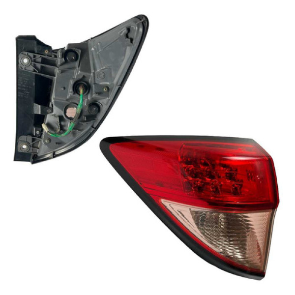 Lanterna Esquerda Honda Hrv 2015 2018 | 18335 Vermelho Esquerdo/motorista