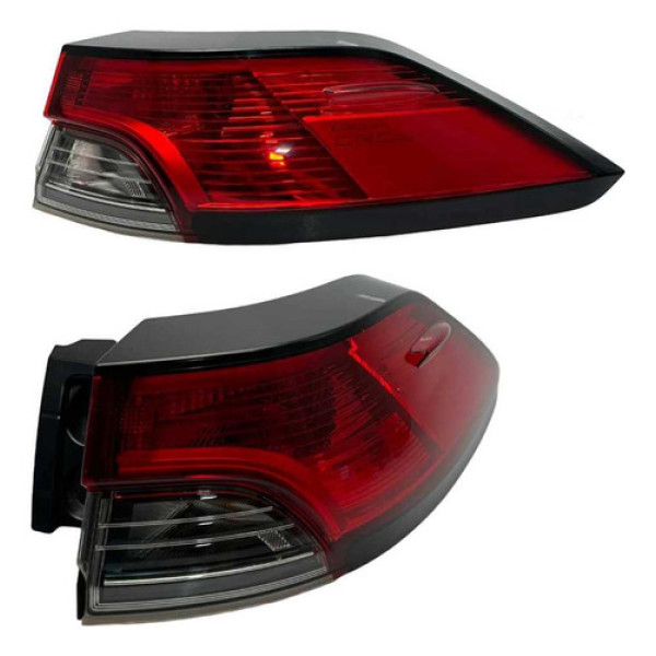 Lanterna Direita Toyota Corolla Cross 2021 2023 Detalhe Direito/passageiro Vermelho