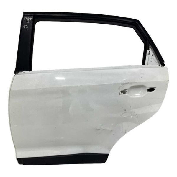 Porta Traseira Esquerda Caoa Chery Tiggo 2 2019  Detalhe Branco Traseira Esquerda