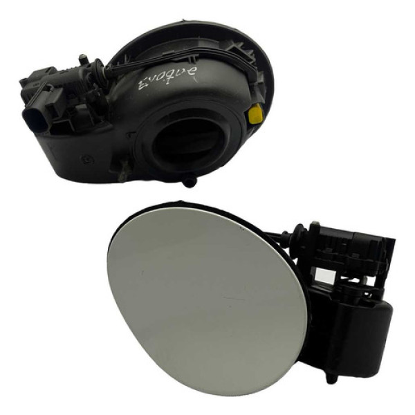 Portinhola Tanque Combustível Land Rover 2,0  2011/2016 Preto