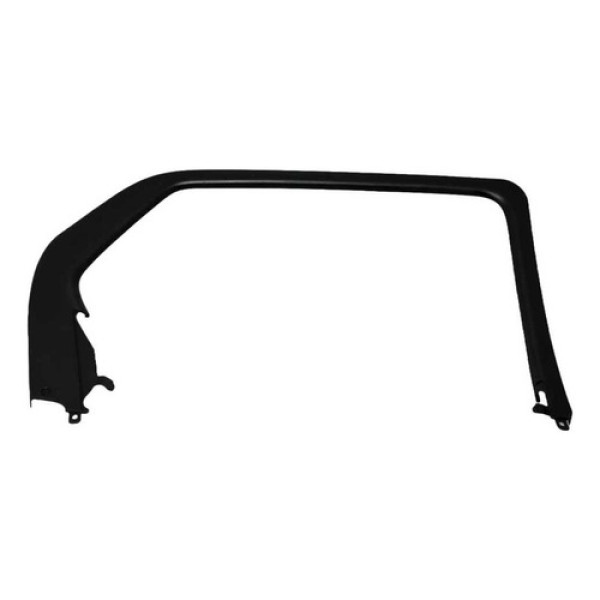 Moldura Friso Porta Traseira Esquerda Chevrolet Tracker 2016 Preto