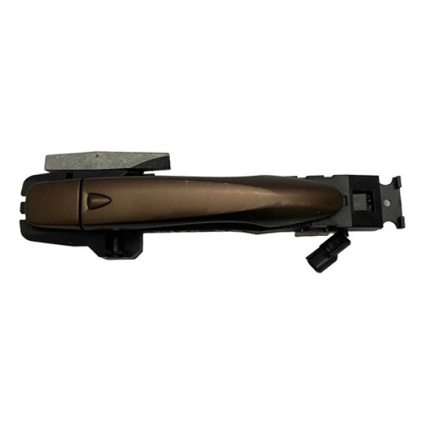 Maçaneta Externa Dianteira Direita Nissan Kicks 2016 2017  Marrom-claro Dianteira