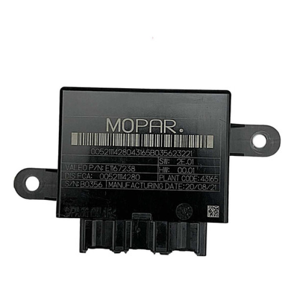 Sensor Estacionamento Fiat Argo Cronos 2018 2023 | E1167238 Preto