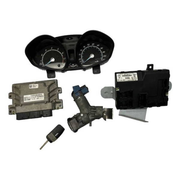 Kit Modulo Injeção Ford New Fiesta 1.6 2015 | A2c82386503