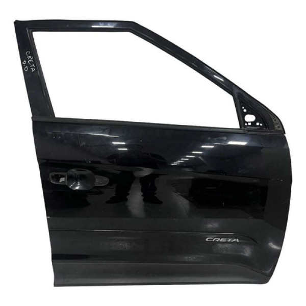 Porta Dianteira Direita Hyundai Creta 2021 Dianteira Direita Preto