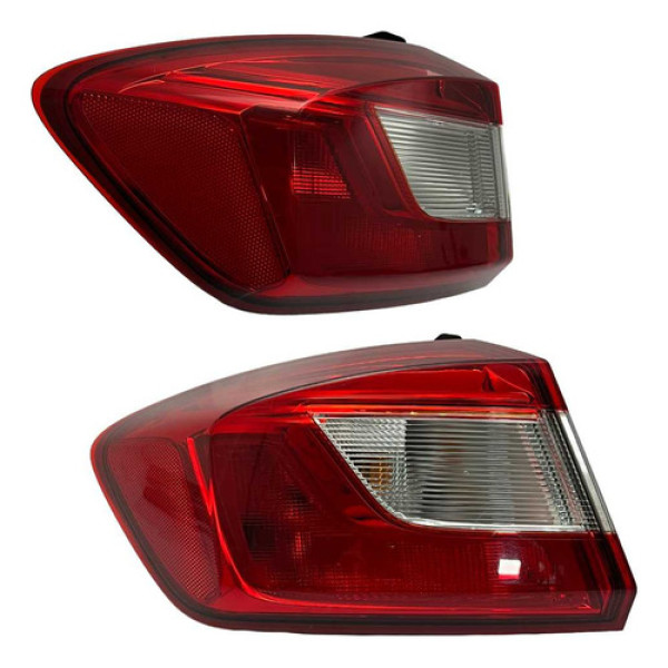 Lanterna Esquerda Chevrolet Cruze 2017 2019 | 84332800 Esquerdo Vermelho