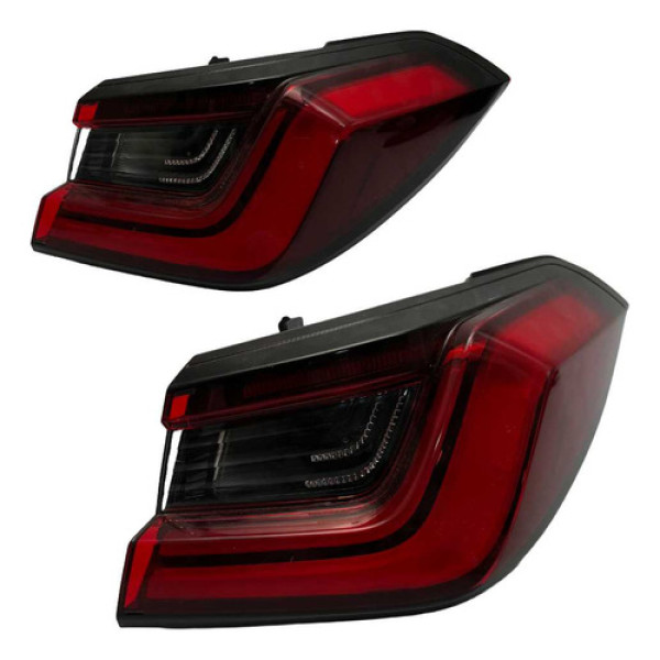 Lanterna Direita C/led Honda City Hatch 2021 2023 Preto Esquerdo/motorista