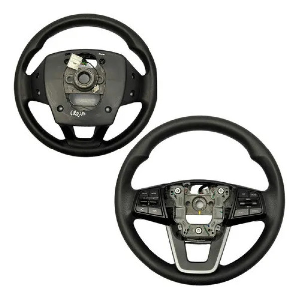 Volante Direção C Comando Mídia Hyundai Creta 2016 2021