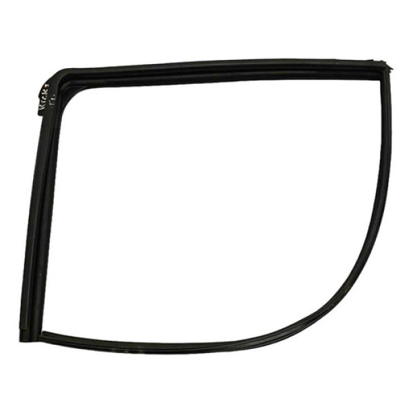 Borracha Vedação Vidro Traseiro Esquerdo Nissan Kicks 2017 Preto