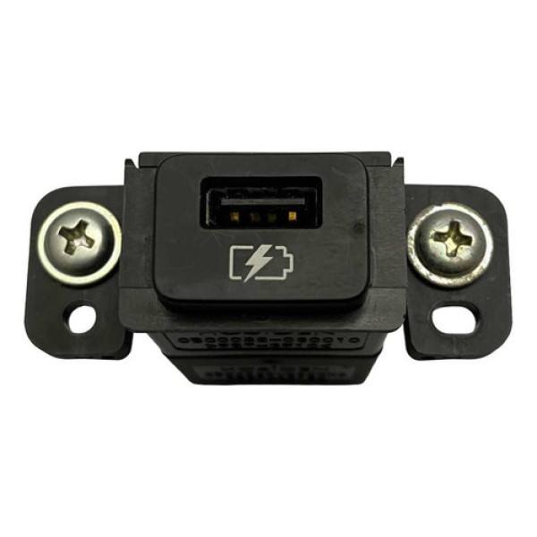 Tomada 12v Usb Console Nissan Kicks 1.6 Sl  2017 2024 Preto
