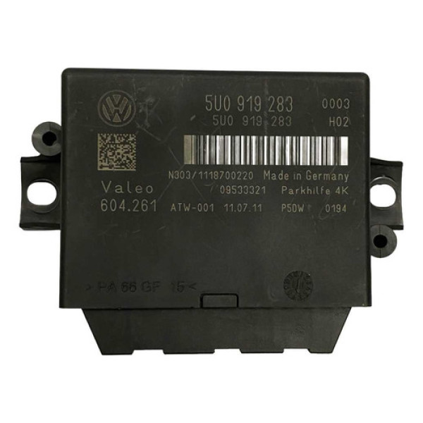 Sensor Estacionamento Vw Gol Saveiro Voyage 2010 2013 Preto