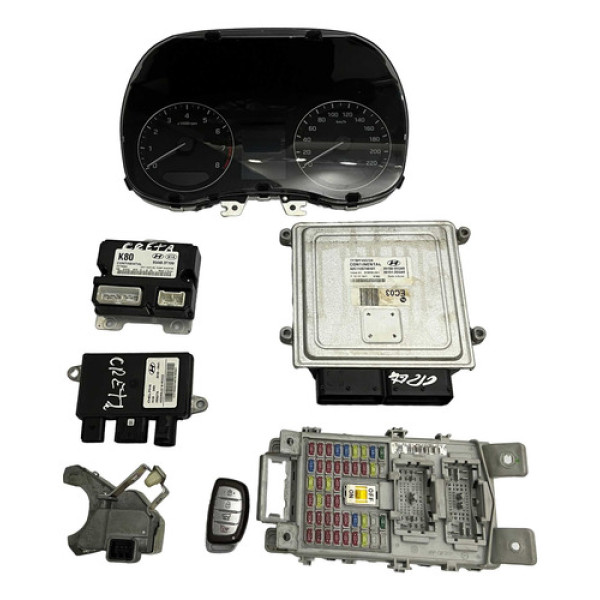 Kit Code Módulo Injeção Hyundai Creta 2.0 2017 2018 2019 
